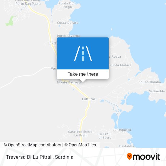 Traversa Di Lu Pitrali map