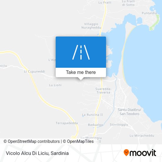 Vicolo Alcu Di Liciu map