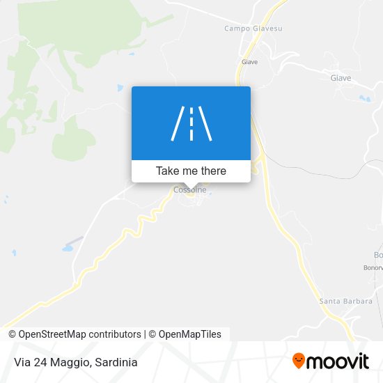 Via 24 Maggio map