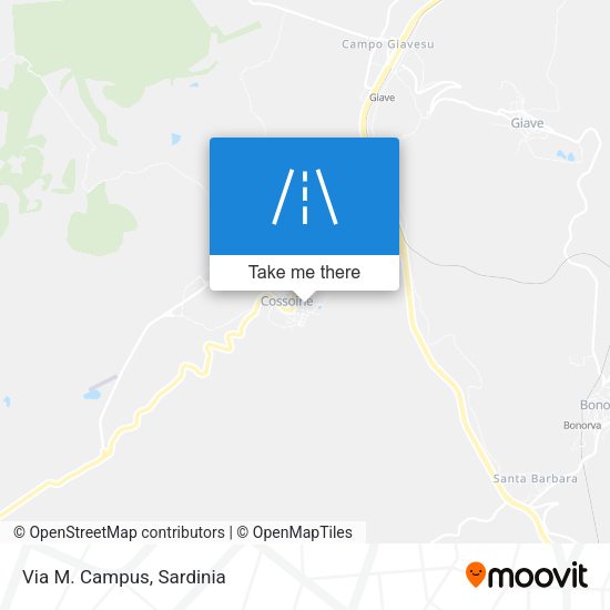 Via M. Campus map
