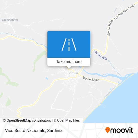 Vico Sesto Nazionale map