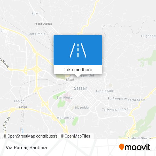 Via Ramai map