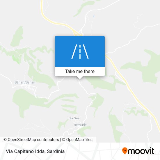 Via Capitano Idda map