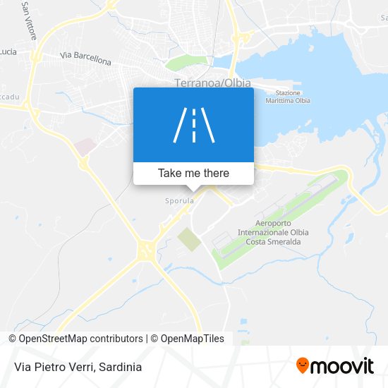 Via Pietro Verri map
