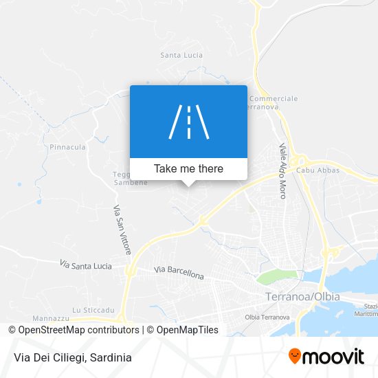 Via Dei Ciliegi map