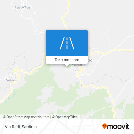 Via Redi map