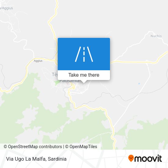 Via Ugo La Malfa map