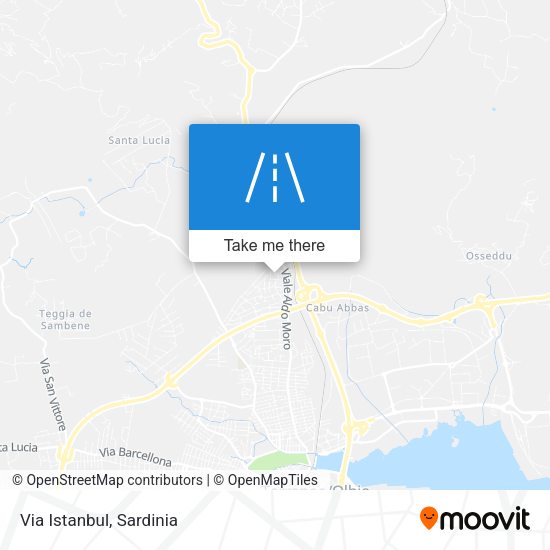 Via Istanbul map