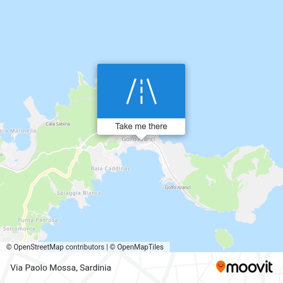 Via Paolo Mossa map