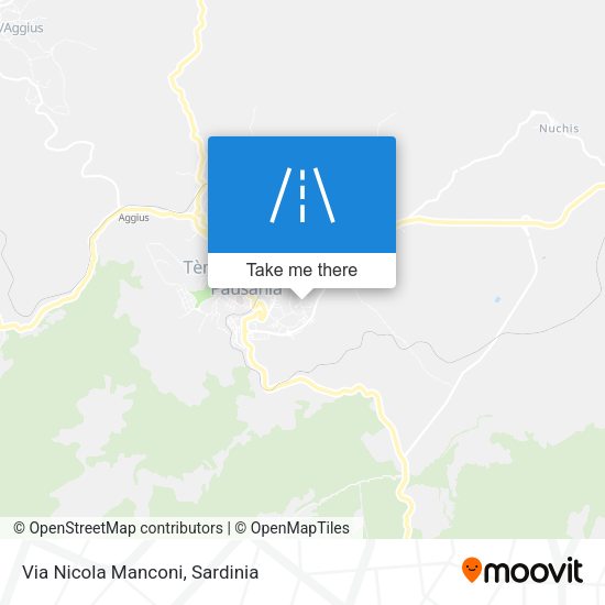 Via Nicola Manconi map