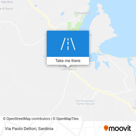 Via Paolo Dettori map