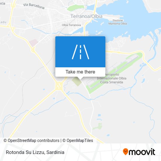 Rotonda Su Lizzu map