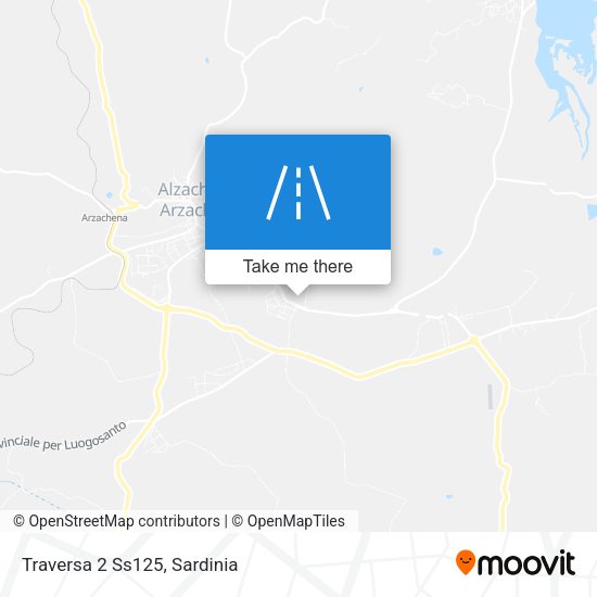 Traversa 2 Ss125 map