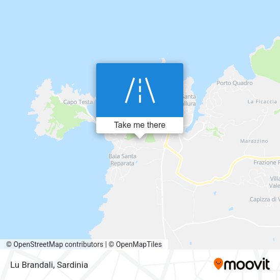 Lu Brandali map