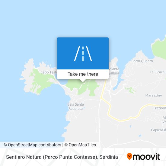 Sentiero Natura (Parco Punta Contessa) map