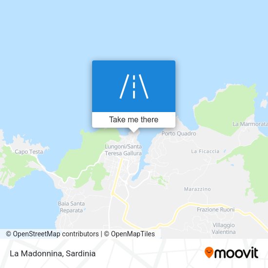 La Madonnina map