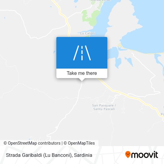 Strada Garibaldi (Lu Banconi) map