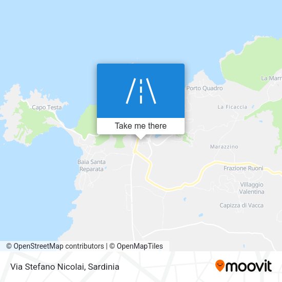 Via Stefano Nicolai map