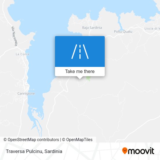Traversa Pulcinu map