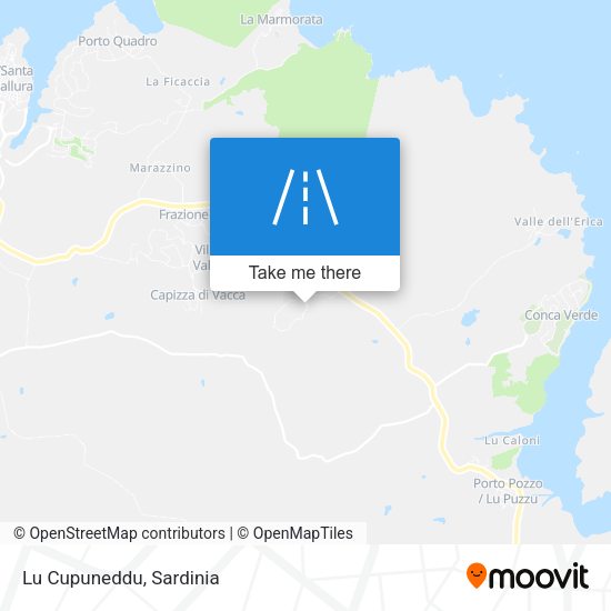 Lu Cupuneddu map