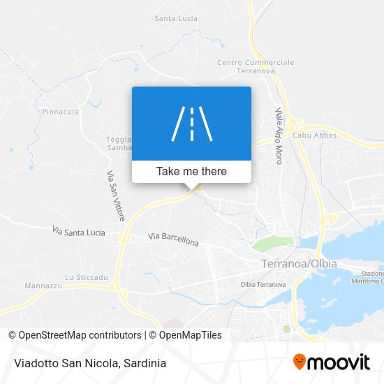 Viadotto San Nicola map