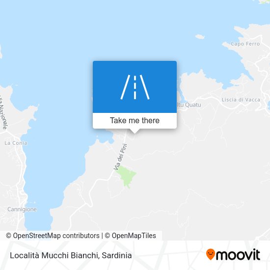 Località Mucchi Bianchi map