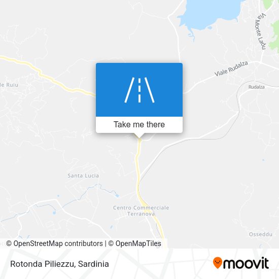 Rotonda Piliezzu map