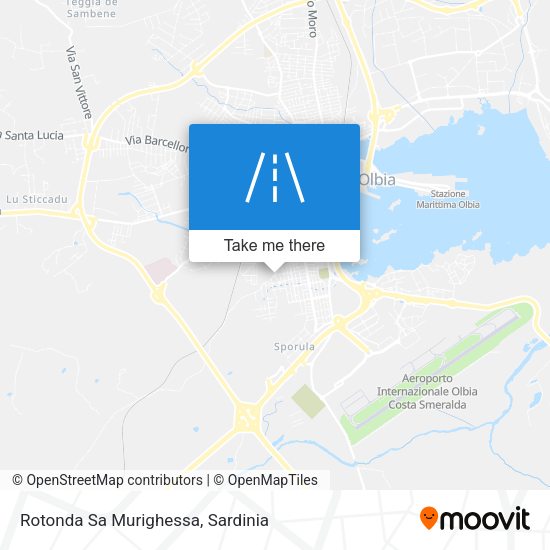 Rotonda Sa Murighessa map