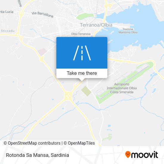 Rotonda Sa Mansa map