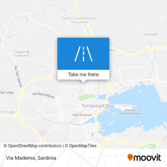 Via Maderno map