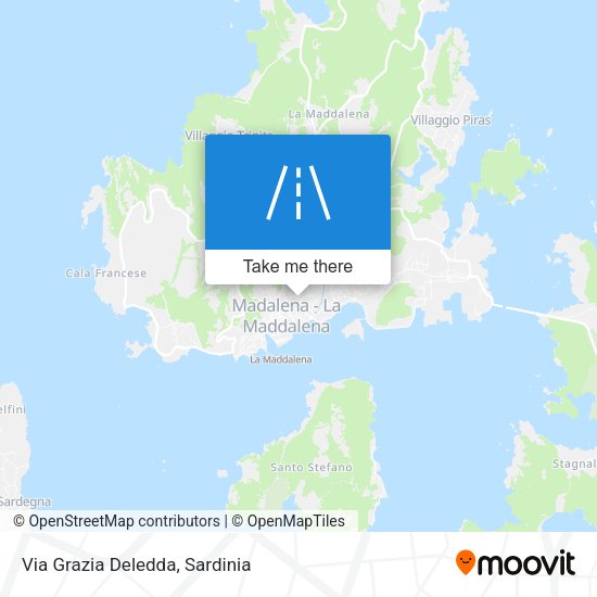 Via Grazia Deledda map