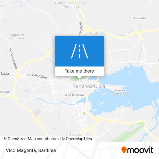 Vico Magenta map