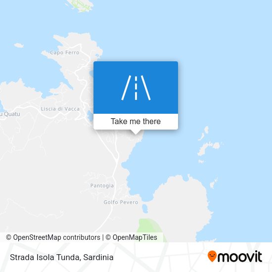 Strada Isola Tunda map