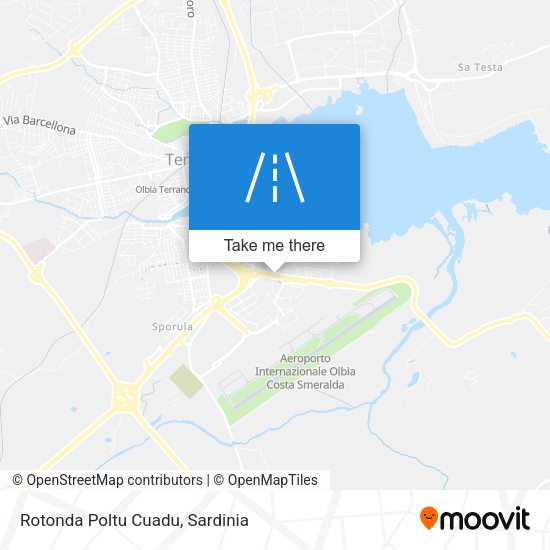 Rotonda Poltu Cuadu map