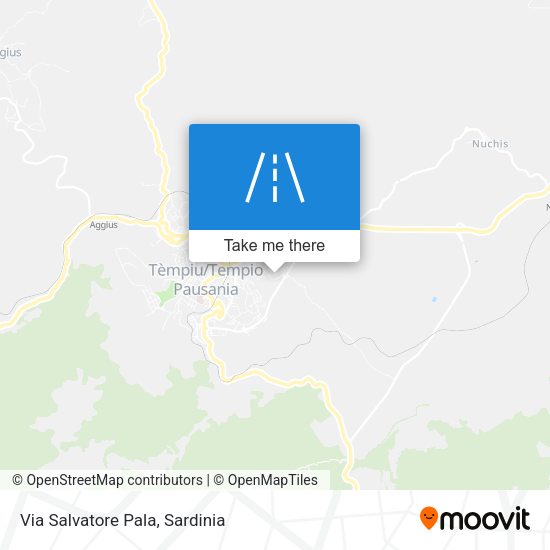 Via Salvatore Pala map