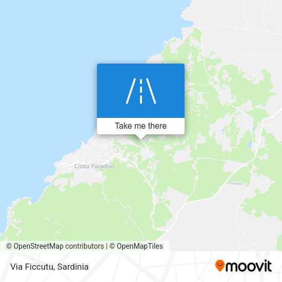Via Ficcutu map