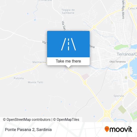 Ponte Pasana 2 map