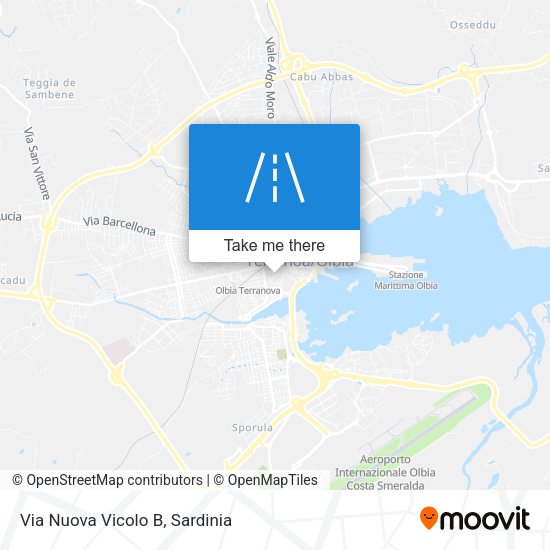 Via Nuova Vicolo B map