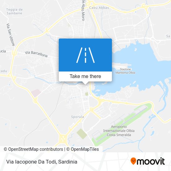 Via Iacopone Da Todi map