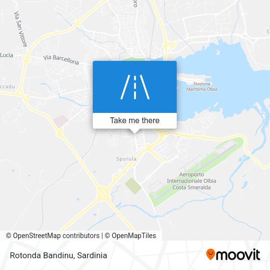 Rotonda Bandinu map