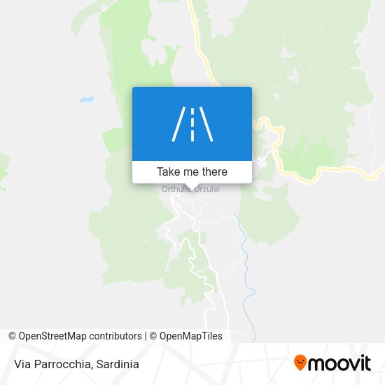 Via Parrocchia map