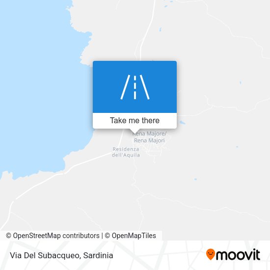 Via Del Subacqueo map