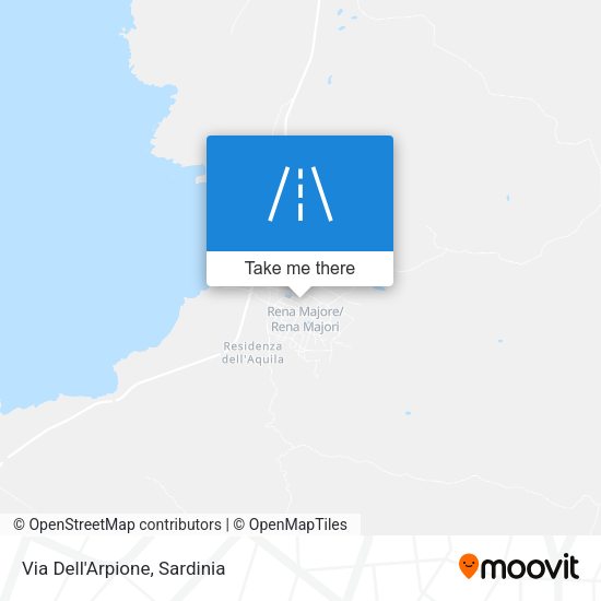 Via Dell'Arpione map