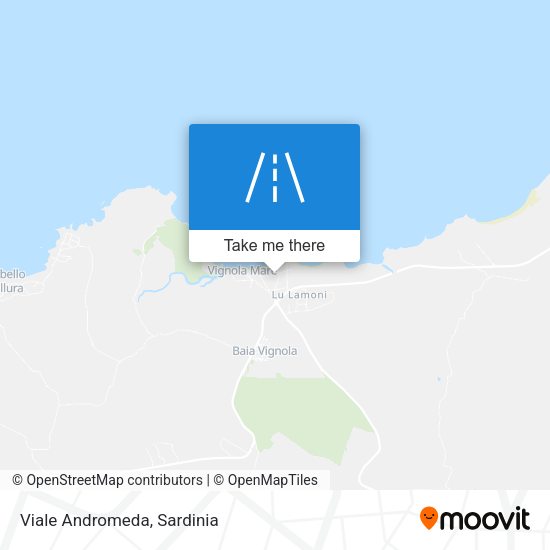 Viale Andromeda map