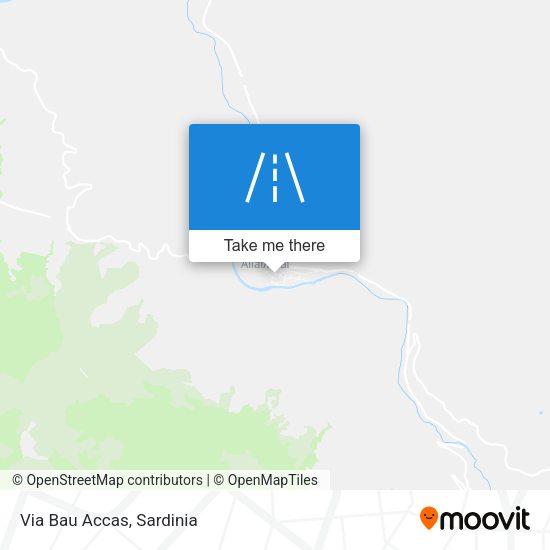 Via Bau Accas map