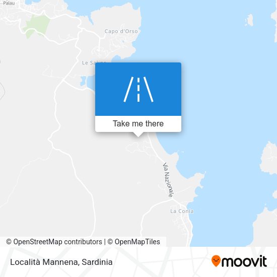 Località Mannena map