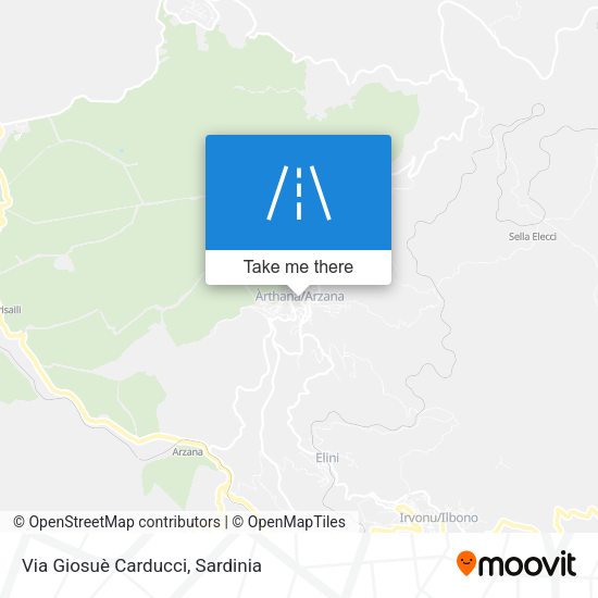 Via Giosuè Carducci map