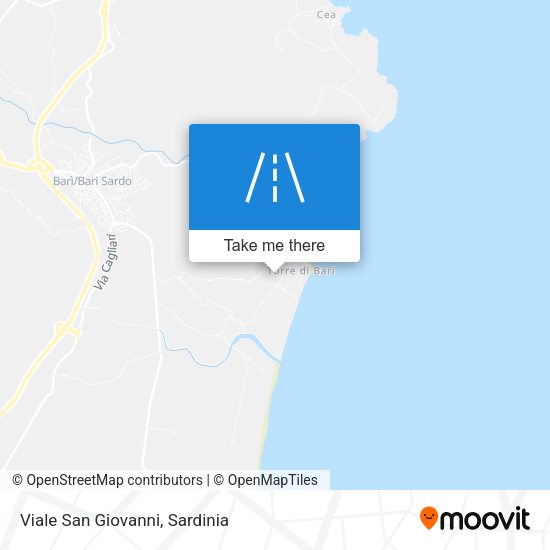 Viale San Giovanni map