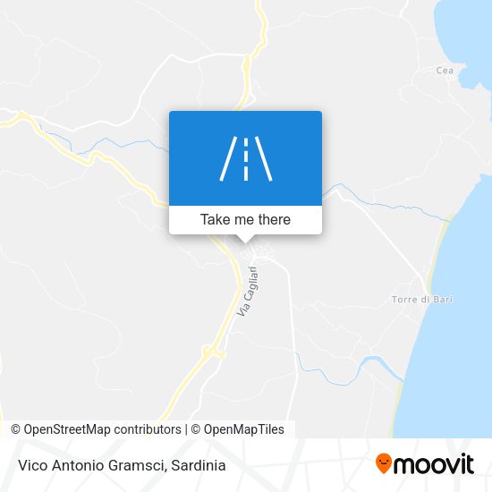 Vico Antonio Gramsci map