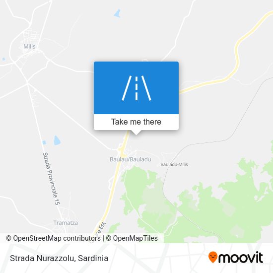 Strada Nurazzolu map